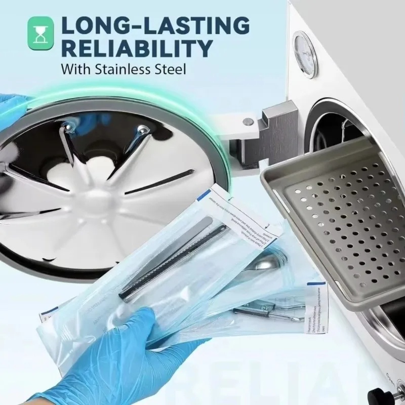 Medical Lab Units - Neuer 18L Vertikaler Dampfsterilisator für Laboratorien,