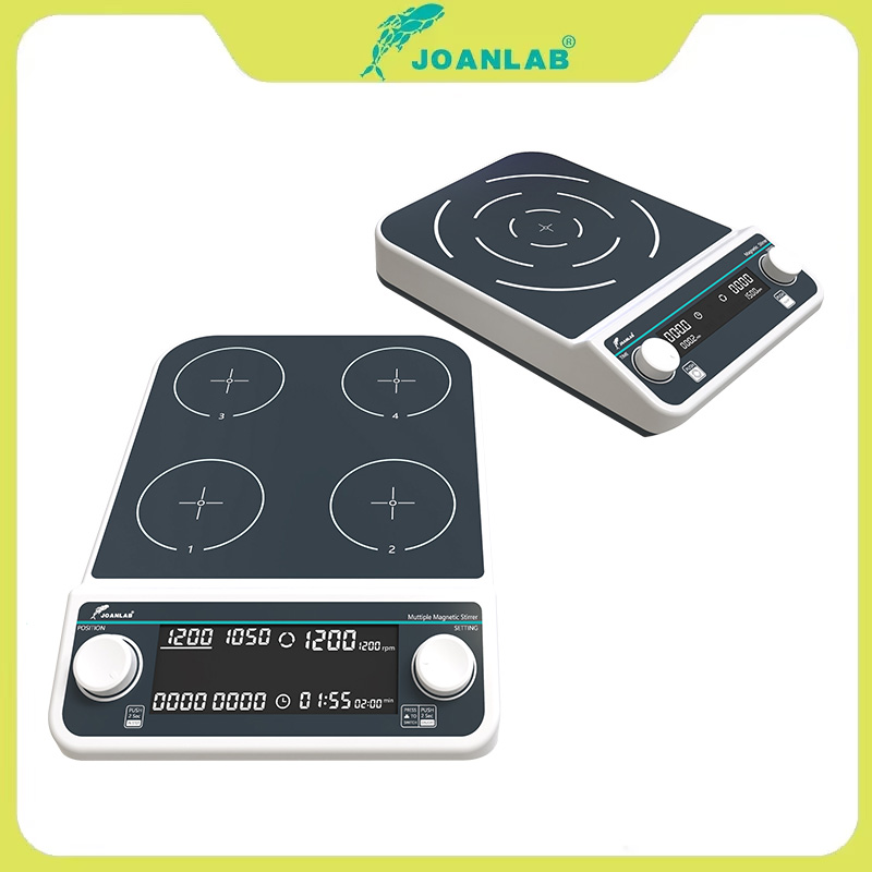 Magnetic Stirrer Hotplate - Vierstationen, sechs Positionen, mehrere Magnetrührer, Heizplatte,