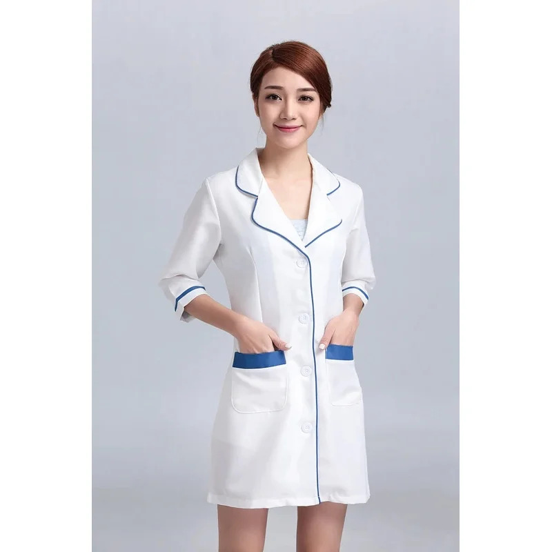 Krankenhaus-Pflegeuniformen fü – Medical Lab Gown Bewertung und Preis
