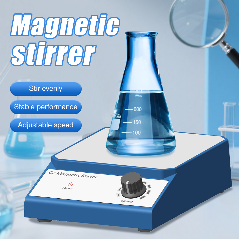2025 Neuer C2 2L Magnetrührer  – Magnetic Stirrer Hotplate Bewertung und Preis