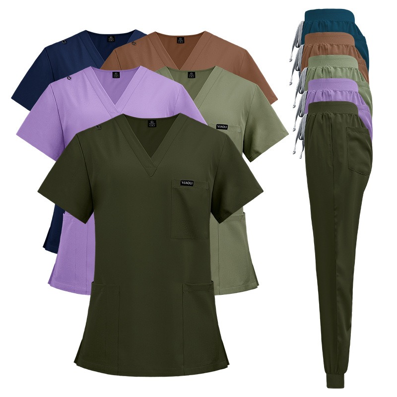 Unisex-Kurzarm-OP-Kittel-Set,  – Medical Lab Gown Bewertung und Preis